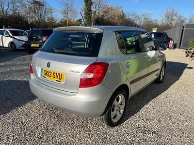 Used Skoda Fabia SE 2013 Silver Hatchback