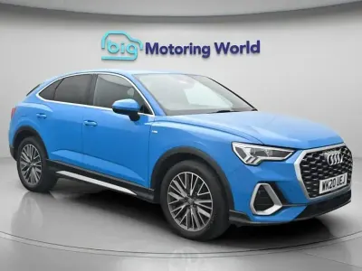 Used Audi Q3 Sportback S-Line 150 HP (110 kW) 2020 Blue SUV