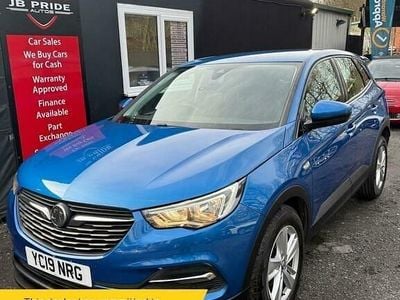 Used Vauxhall Grandland X S 130 HP (95 kW) 2019 Blue SUV