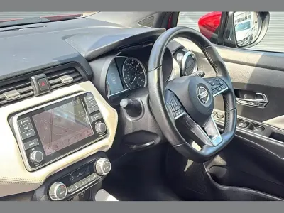 Used Nissan Micra Tekna 91 HP (66 kW) 2021 Red Hatchback