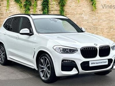 Begagnad BMW X3 M Sport 187 HK (137 kW) 2020 Vit SUV