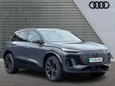 New Audi Q6 e-tron Black Edition 185 kW (252 HP) 2026 Grey SUV