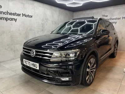Używany VW Tiguan Allspace R-line 150 KM (110 kW) 2020 Czarny SUV