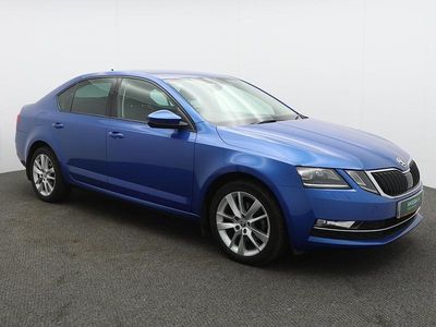 Used Skoda Octavia SE L 150 HP (110 kW) 2017 Blue Hatchback