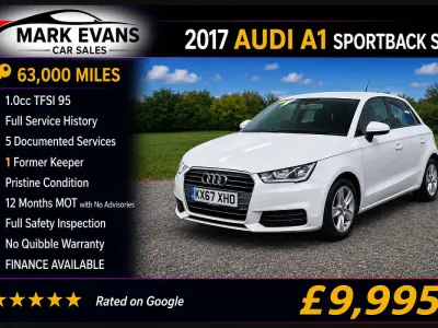 Used Audi A1 Performance 2017 White Hatchback