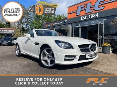 used Mercedes SLK200 SLK 1.8BLUEEFFICIENCY AMG SPORT ED125 2d 184 BHP