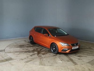 Orange Used 2018 Seat Leon FR Hatchback | £9,995 (Fair price)
