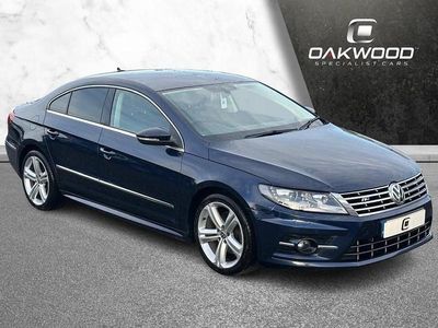 Used VW CC R-line 177 HP (130 kW) 2014 Blue Sedan
