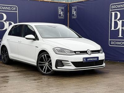 Used VW Golf VII GTD 184 HP (135 kW) 2019 White Hatchback