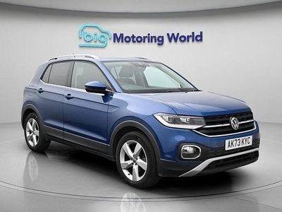 Used VW T-Cross SEL 110 HP (80 kW) 2023 Blue SUV