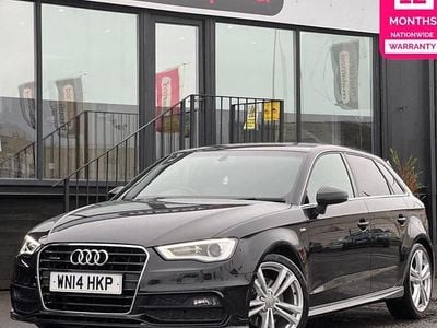 Black Used 2014 Audi A3 Sportback S-Line Hatchback | £11,990 (Fair price)
