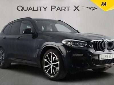 Black Used 2019 BMW X3 M Sport SUV | £20,980 (Fair price)