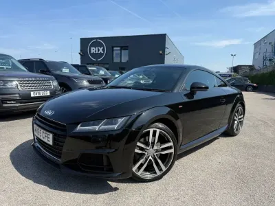 Used Audi TT S-Line 230 HP (169 kW) 2015 Black Coupe
