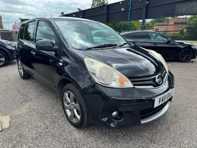 Used Nissan Note N-TEC 110 HP (80 kW) 2011 Black Hatchback