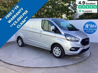 Moondust silver (metallic colour) Used 2022 Ford Transit Custom Limited | £15,495 (Good price)