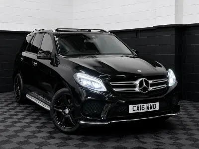 Used Mercedes GLE250 AMG Line Premium 204 HP (150 kW) 2016 Black Estate