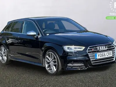 Used Audi S3 Sportback 310 HP (228 kW) 2017 Black Hatchback