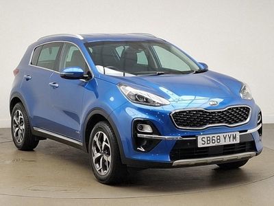 Used Kia Sportage 130 HP (95 kW) 2018 Blue SUV