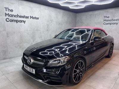 Used Mercedes C300 AMG Line Premium 258 HP (189 kW) 2019 Black Cabriolet