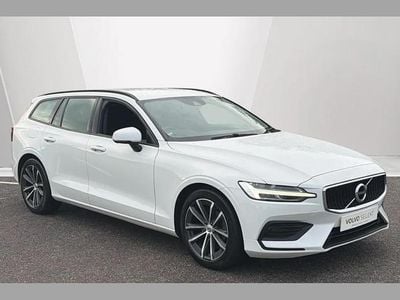 White Used 2021 Volvo V60 Momentum Estate | £20,950 (Fair price)
