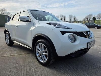 Used Nissan Juke Acenta Premium 115 HP (84 kW) 2015 White SUV