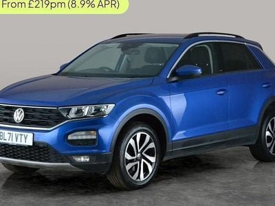 Used VW T-Roc Active 150 HP (110 kW) 2021 Blue SUV