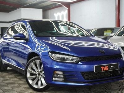 Used VW Scirocco GT 150 HP (110 kW) 2015 Blue Coupe