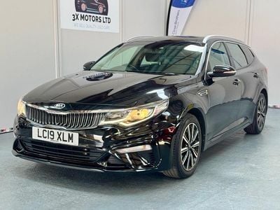 Black Used 2019 Kia Optima Estate | £7,890 (Good price)