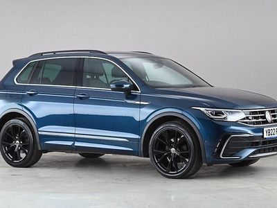 Used VW Tiguan R-line 150 HP (110 kW) 2022 Blue SUV