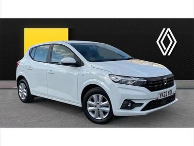 Used Dacia Sandero Comfort 91 HP (66 kW) 2022 White Hatchback