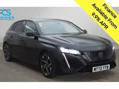 Used Peugeot 308 Allure Premium 129 HP (94 kW) 2022 Nera black Hatchback