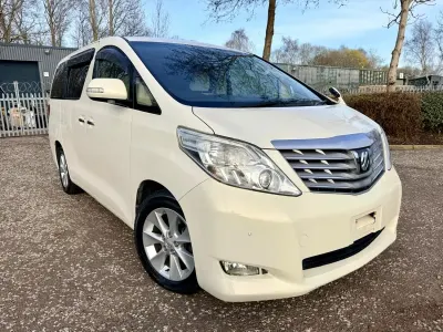 Used Toyota Alphard Edition 2008 Pearl white MPV