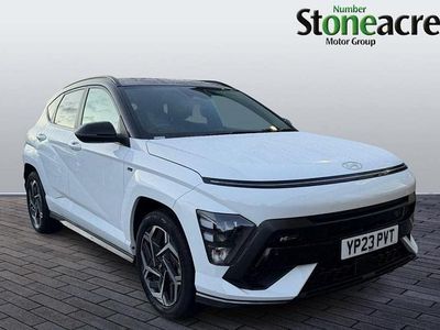 Used Hyundai Kona N Line 141 HP (103 kW) 2023 White SUV