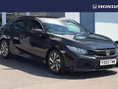 Used Honda Civic SE 126 HP (92 kW) 2020 Black Hatchback