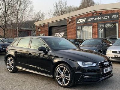 Used Audi A3 Sportback S-Line 184 HP (135 kW) 2016 Black Hatchback