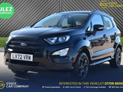 Second-hand Ford Ecosport ST-Line 125 CP (91 kW) 2022 Negru SUV