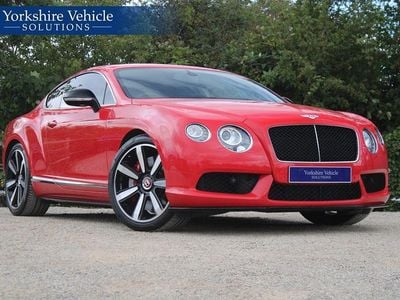 Red Used 2014 Bentley Continental Coupe | £40,989 (Good price)