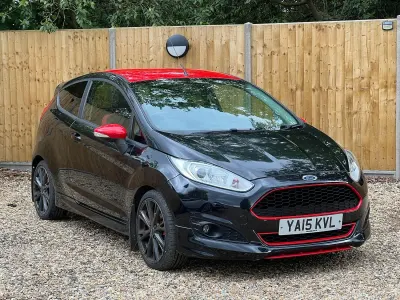 Used Ford Fiesta Zetec 2015 Black Hatchback