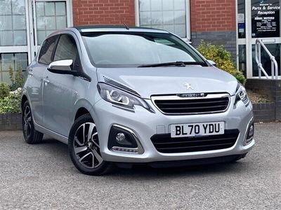 used Peugeot 108 1.0 COLLECTION TOP! EURO 6 (S/S) 5DR PETROL FROM 2021 FROM WOLVERHAMPTON (WV14 7DG) | SPOTICAR