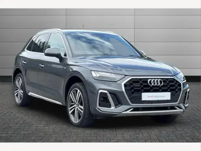 Used Audi Q5 Competition 367 HP (269 kW) 2021 Daytona grey SUV