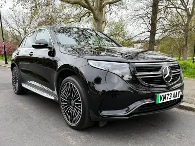 Used Mercedes EQC400 AMG Line Premium 300 kW (408 HP) 2023 Black SUV