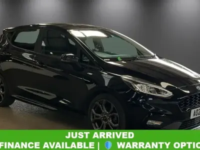 Used Ford Fiesta ST-Line 95 HP (69 kW) 2021 Black Hatchback