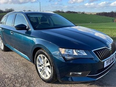 Used Skoda Superb SE 2018 Blue Estate