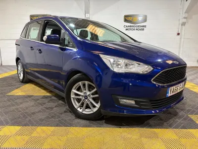 Used Ford Grand C-Max Zetec 120 HP (88 kW) 2017 Blue MPV