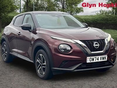 Used Nissan Juke N-Connecta 114 HP (83 kW) 2025 Red SUV