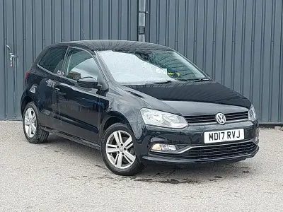 Used VW Polo Edition 60 HP (44 kW) 2017 Black Hatchback