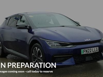 Used Kia EV6 GT-Line 239 kW (325 HP) 2022 Blue SUV