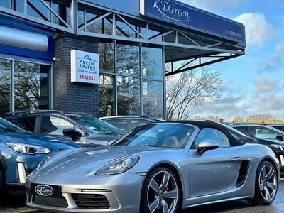 Silver Used 2016 Porsche 718 Boxster Cabriolet | £41,995 (A bit pricey)
