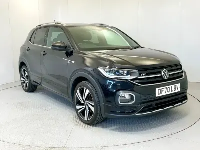 Used VW T-Cross R-line 115 HP (84 kW) 2021 Black SUV