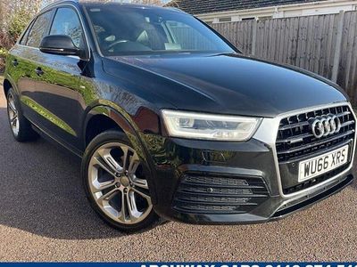 Used Audi Q3 S-line plus 184 HP (135 kW) 2016 Black SUV